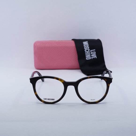 Final Price! Moschino MOL518 0086 00 Havana Eyeglasses 49mm main image 9